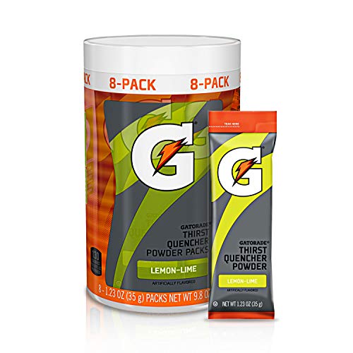 Gatorade Powder Sticks, Lemon-Lime, Makes 20 Ounces/Stick Pack