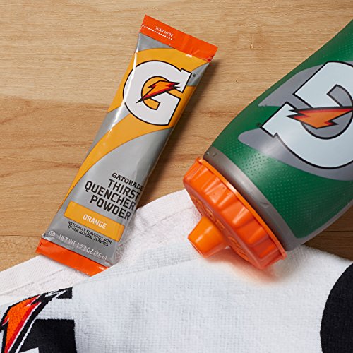 Gatorade Powder Sticks, Orange, Makes 20 Ounces/Stick Pack Of 8