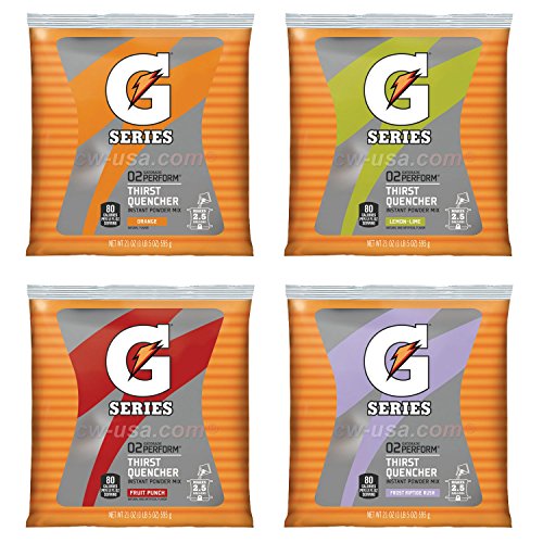 Gatorade Powder Variety Pack Lemon-Lime, Orange, Fruit Punch, R