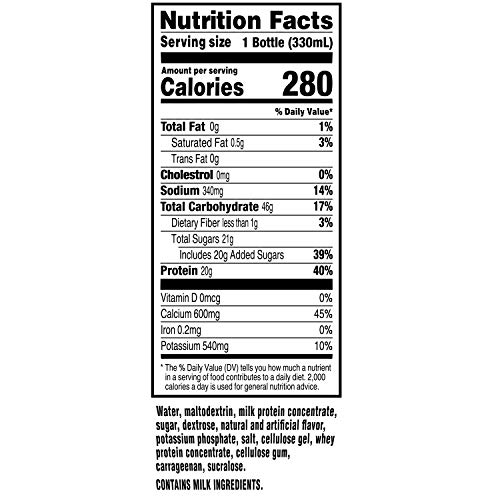 Gatorade Recover Protein Shake, Vanilla, 20G Protein, 11.6 Fl Oz