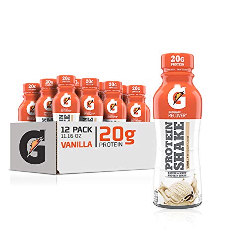 Gatorade Recover Protein Shake, Vanilla, 20G Protein, 11.6 Fl Oz
