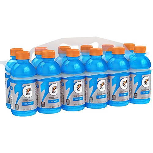 Gatorade Thirst Quencher, Cool Blue, 12 Ounce Bottles Pack Of 24