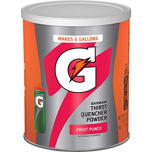 Gatorade Thirst Quencher Drink, Fruit Punch, 51 Ounce Powder, Pa