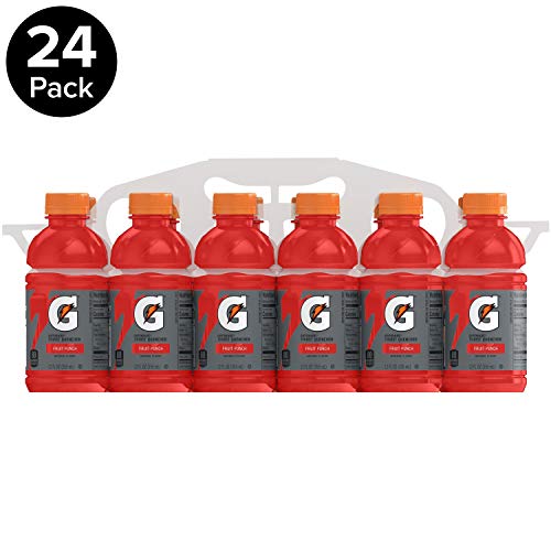 Gatorade Thirst Quencher, Fruit Punch, 12 Ounce Bottles Pack Of