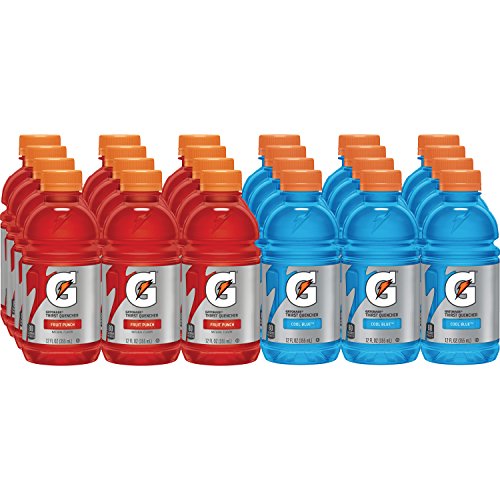 Gatorade Thirst Quencher, Fruit Punch And Cool Blue Variety Pack