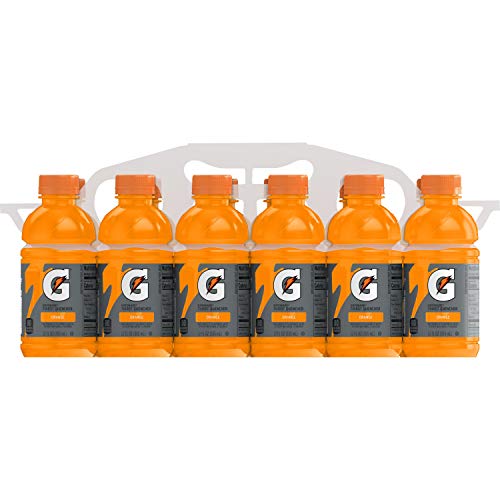 Gatorade Thirst Quencher, Orange, 12 Ounce Bottles Pack Of 24