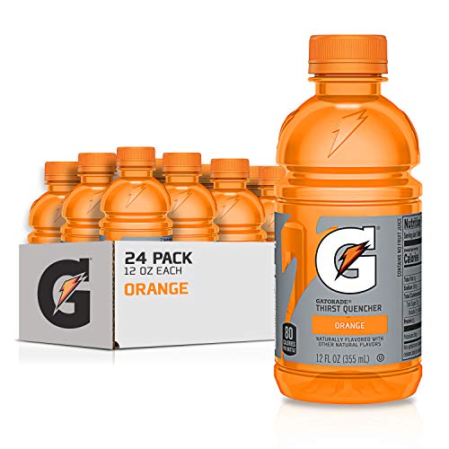 Gatorade Thirst Quencher, Orange, 12 Ounce Bottles Pack Of 24