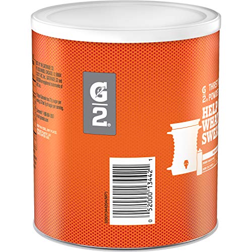 Gatorade Thirst Quencher Powder, G2 Fruit Punch, 19.4 Ounce, Pac