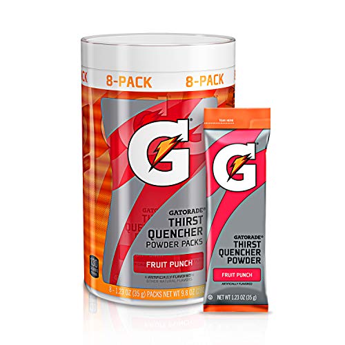 Gatorade Thirst Quencher Powder Sticks, Fruit Punch, 9.84 Oz