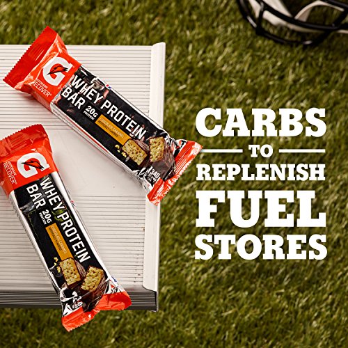 Gatorade Whey Protein Bars, Chocolate Caramel, 2.8 Oz Bars Pack