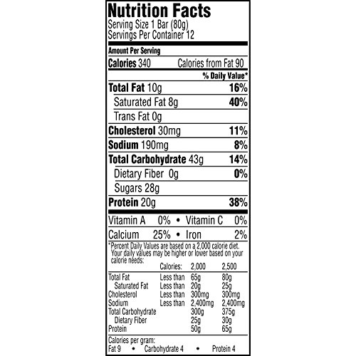 Gatorade Whey Protein Bars, Chocolate Caramel, 2.8 Oz Bars Pack
