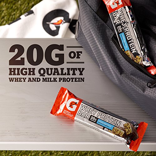 Gatorade Whey Protein Bars, Cookies &Amp; Crème, 2.8 Oz Bars Pack O