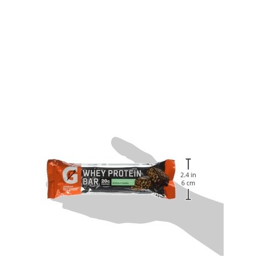 Gatorade Whey Protein Bars, Mint Chocolate Crunch, 2.8 Oz Bars