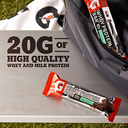 Gatorade Whey Protein Bars, Mint Chocolate Crunch, 2.8 Oz Bars