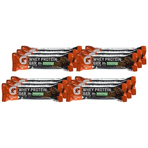 Gatorade Whey Protein Bars, Mint Chocolate Crunch, 2.8 Oz Bars