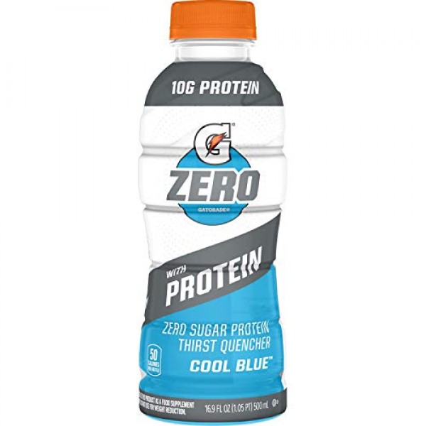 Gatorade Zero With Protein, 10G Whey Protein Isolate, Zero Sugar