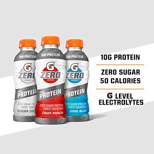 Gatorade Zero With Protein, 10G Whey Protein Isolate, Zero Sugar