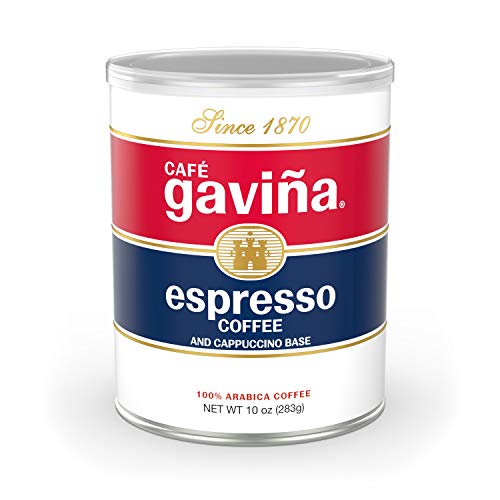 Café Gaviña Espresso Roast Fine Ground Coffee, 10-Ounce Can
