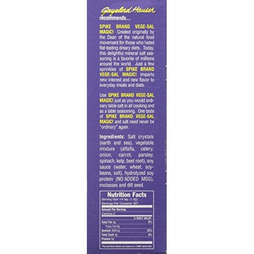 Modern Products Spike Gourmet Natural Seasoning - Vege Sal - Box