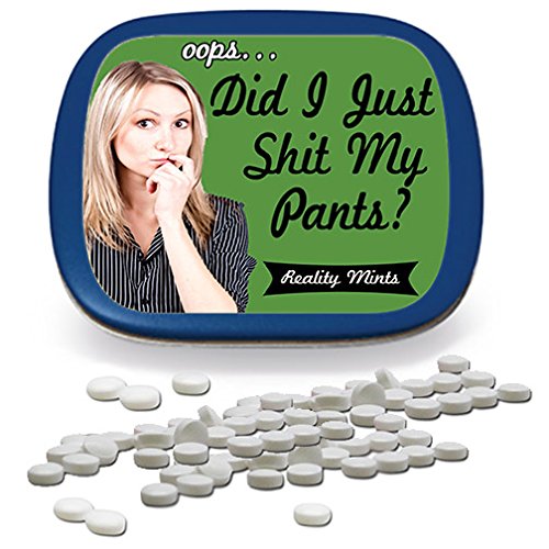 Oops Did I Just Sht My Pants Mints - Peppermint Breath Mints - N