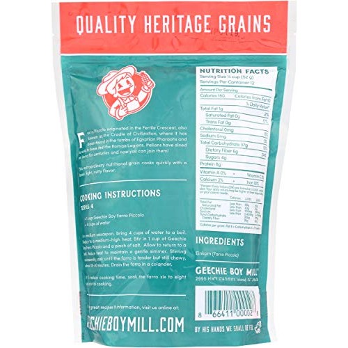 Geechie Boy Mill Farro Piccolo, 24 Ounce Bag