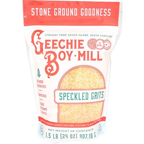 Geechie Boy Mill Speckled Grits, 24 Ounce Bag