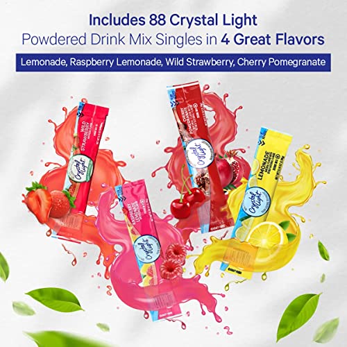 Crystal Light Sugar-Free Fruit Variety On-The-Go Powdered Drink ...