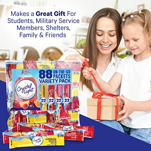 Crystal Light Sugar-Free Fruit Variety On-The-Go Powdered Drink ...