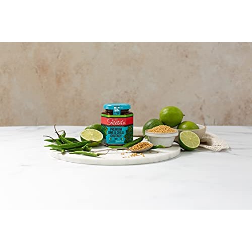 Geetas Lime & Chilli Chutney 230g - Pack of 2