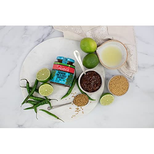 Geetas Lime & Chilli Chutney 230g - Pack of 2