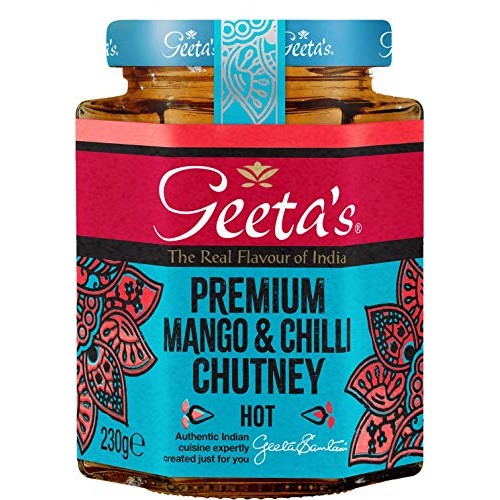 Geetas Mango & Chilli Chutney 230g