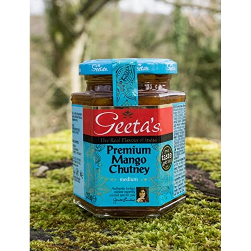 Geetas Premium Mango Chutney Medium, 320 g