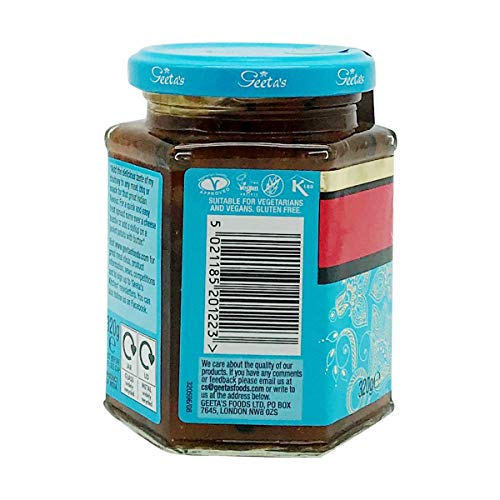 Geetas Premium Mango Chutney Medium, 320 g