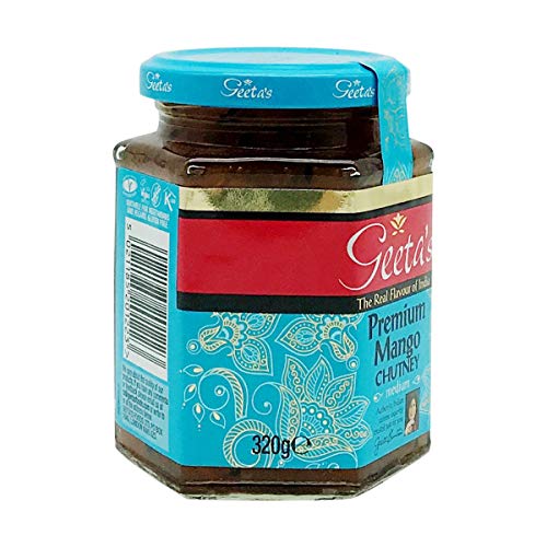 Geetas Premium Mango Chutney Medium, 320 g