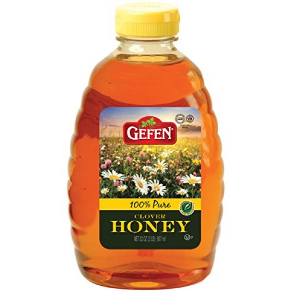 Gefen, 100% Pure Clover Honey, 32Oz 2 Pack 4Lbs Total