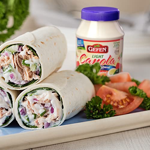 Gefen Canola Light Mayonnaise, 30oz 2 Pack No Corn Syrup | Ric...