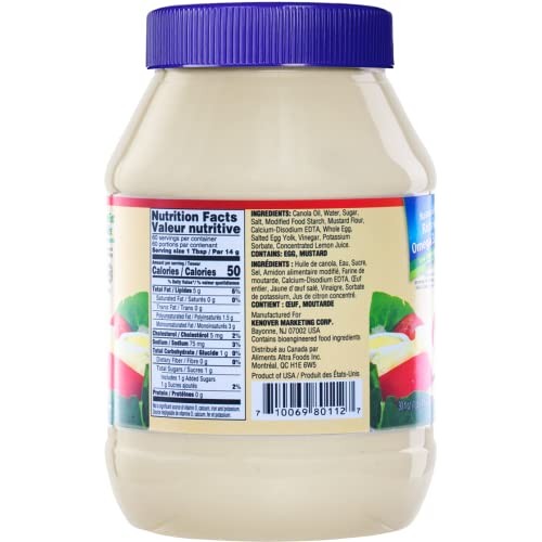 Gefen Canola Light Mayonnaise, 30oz 2 Pack No Corn Syrup | Ric...