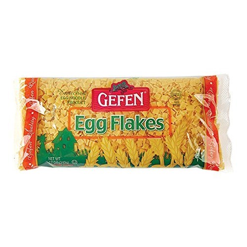Gefen Enriched Egg Noodles Egg Flakes 12 Oz. Pack Of 3.