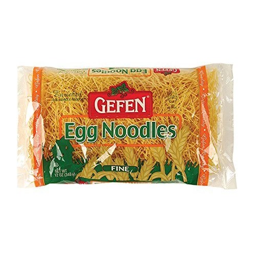 Gefen Enriched Egg Noodles Fine 12 Oz. Pack Of 3.