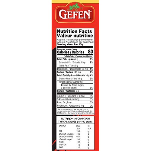 Gefen Gluten Free Chow Mein Fine Noodles, 8Oz 3 Pack Ready To