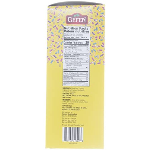 Gefen Ice Cream Cone Cups, 48 Cups | Crunchy & Delicious | Sug...