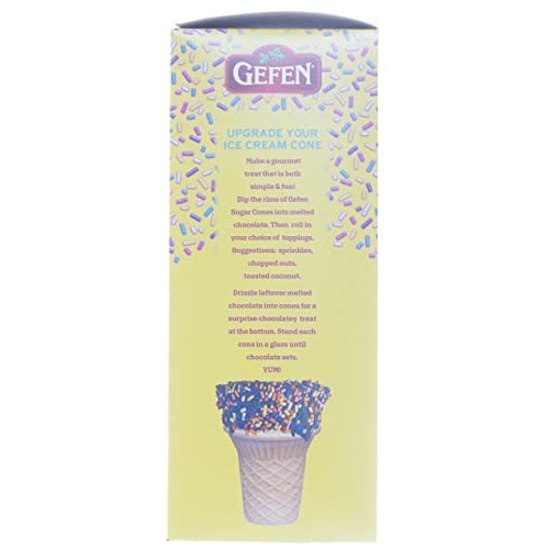 Gefen Ice Cream Cone Cups, 48 Cups | Crunchy & Delicious | Sug...