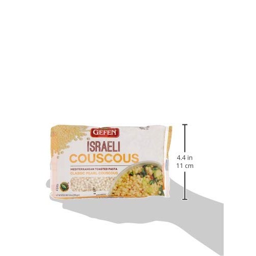 Gefen Israeli Classic Pearl Couscous, 8.8Oz 3 Pack Mediterrane