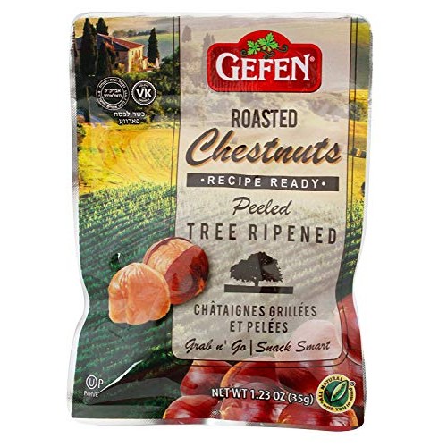 Gefen Organic Whole Roasted And Peeled Chestnuts Grab N Go 1.23