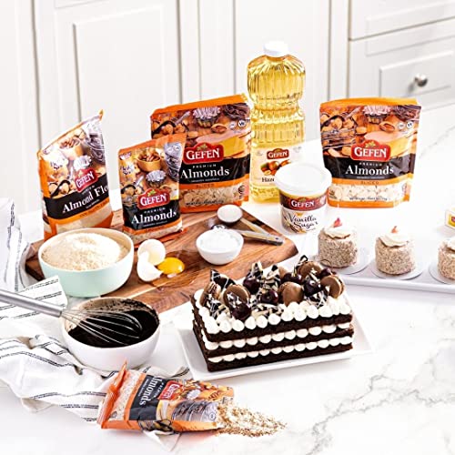 Gefen Premium Raw Blanched Sliced Almonds, 6oz 2 Pack Unsalted...