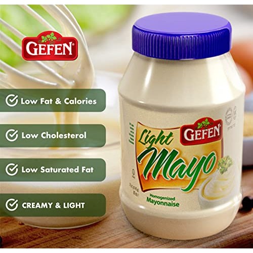 Gefen Rich & Creamy Light Mayonnaise, 30oz 2 Pack No Corn Syru... Gefen Rich & Creamy Light Mayonnaise, 30oz 2 Pack No Corn Syru...