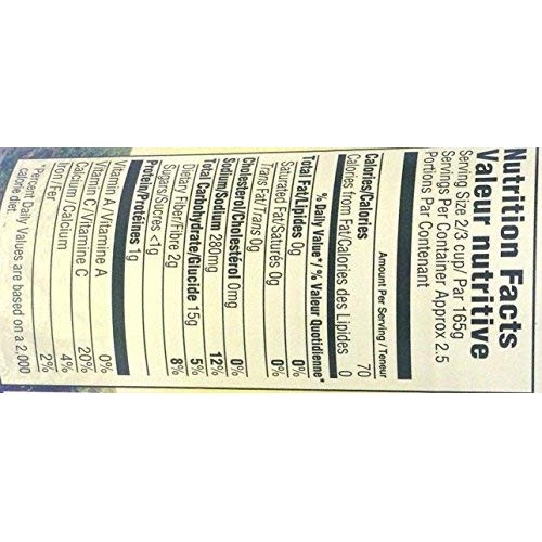 Gefen Sliced Potatoes Kosher For Passover 15 Oz. Pack Of 6.