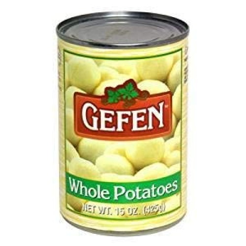 Gefen Sliced Potatoes Kosher For Passover 15 Oz. Pack Of 6.
