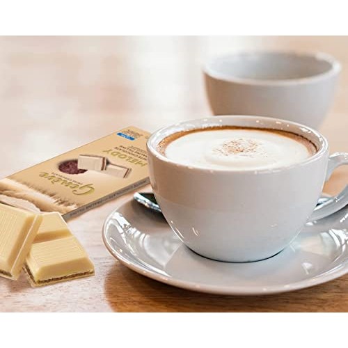 Geneve Swiss White Chocolate Bar with Nougat, 3.5oz 3 Pack | R...