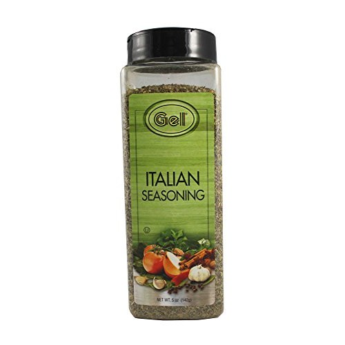 Gel Brand Gourmet Italian Seasoning 5 Oz Family Size Jar